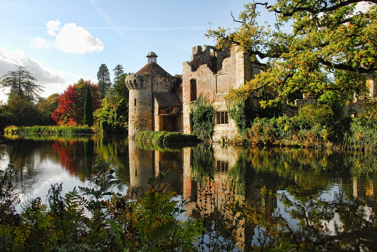 Scotney Castle from England